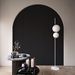 Revestimiento de Pared Interior Flat 3D Black Oak